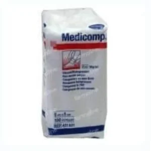 Hartmann Medicomp gaaskompres 5 x 5 cm  4 laags