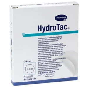 Hydrofiel schuimverband HydroTac rond Ø 6 cm