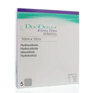 Duoderm extra thin hydrocolloid wondverband 10 x 10