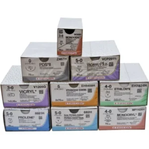 Vicryl hechtdraad 4-0 cm violet FS-2 naald 45 cm