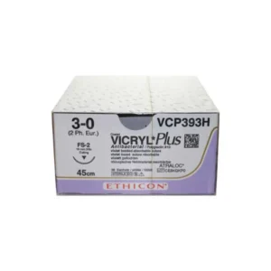 Vicryl Plus hechtdraad 3-0 45 cm violet FS-2 naald