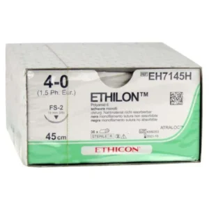 Ethilon hechtdraad 4-0 FS-2 naald 45 cm
