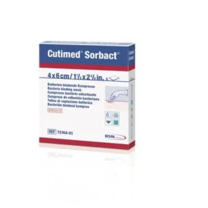 Cutimed Sorbact absorberend verband 4 x 6 cm