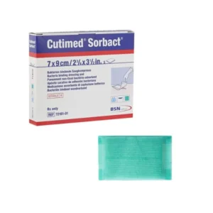 Cutimed Sorbact absorberend verband 7 x 9 cm