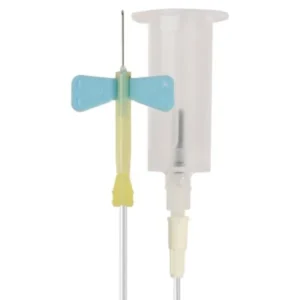 Vacutainer safety lock vleugelnaald met houder 21G x 18 cm