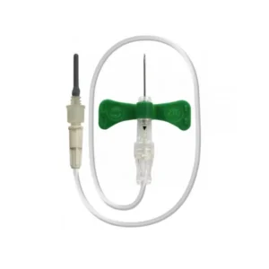 Vacutainer Safety Lok bloedafnameset 21G + 30 cm slang