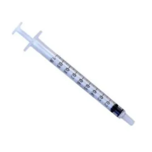 Injectiespuit Plastipak 1 ml luer