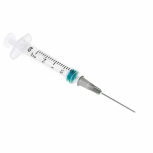 Injectiespuit Emerald 10 ml luer met naald 22G x 30 mm