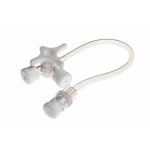 BD Connecta Plus Driewegkraan met slang - Wit