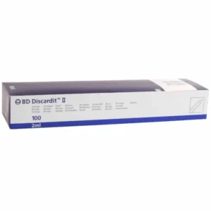 BD Discardit II Injectiespuit 2 delig met luer aansluiting - 2 ml