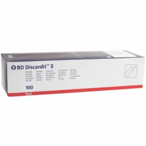BD Discardit II Injectiespuit 2 delig met luer aansluiting - 5 ml