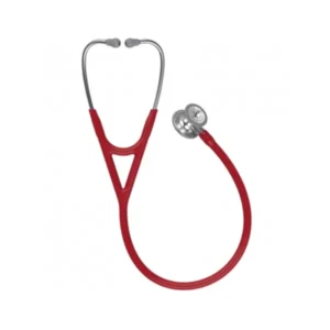 Littmann Cardiology IV stethoscoop - Bordeaux, Zilver, Bewerkt RVS