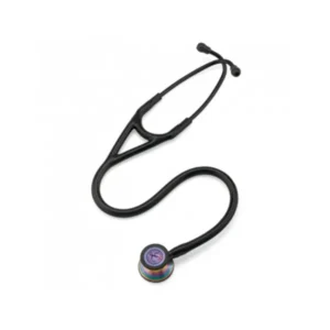 Littmann Cardiology IV stethoscoop - Zwart, Regenboog, Bewerkt RVS