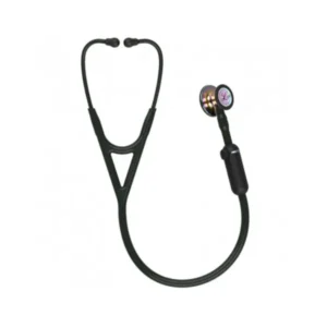 Littmann CORE Digital stethoscoop - Zwart, Regenboog, Bewerkt RVS