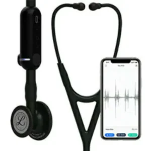 Littmann CORE Digital stethoscoop - Zwart, Zwart, Mat