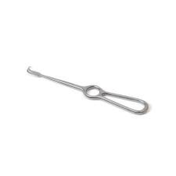 volkmann wondhaak 4 tands scherp 22 cm rvs