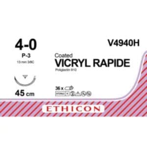 vicryl rapide hechtdraad 4 0 45cm p 3 prime