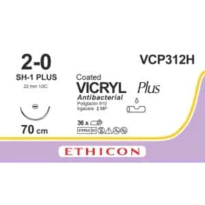 vicryl plus hechtdraad 2 0 70 cm violet sh 1 plus