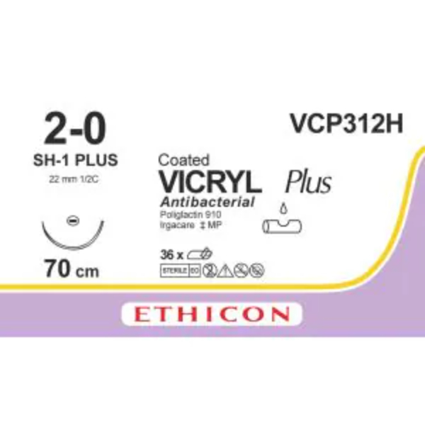 vicryl plus hechtdraad 2 0 70 cm violet sh 1 plus