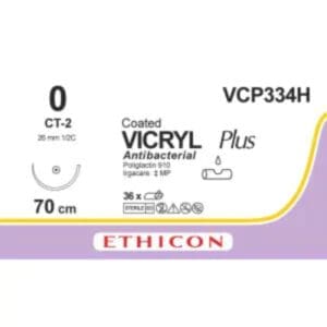 vicryl plus 0 70cm violet ct 2