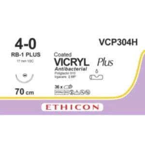 vicryl hechtdraad rb 1 4 0 70 cm steriel doos 36 stuks