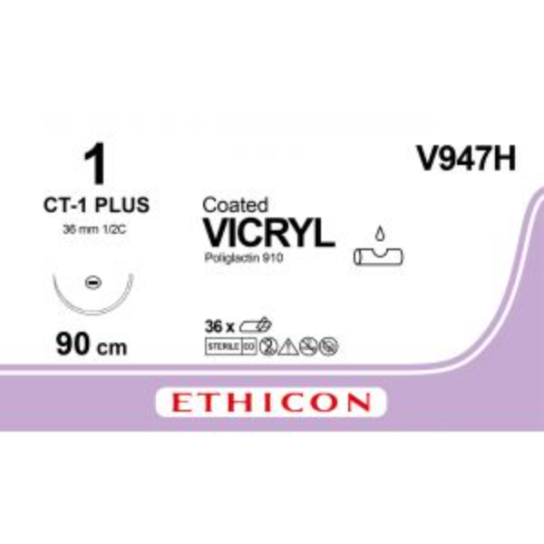 vicryl hechtdraad 1 0 90cm ct 1 plus