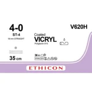 vicryl 4 0 35cm violet 2xst 4