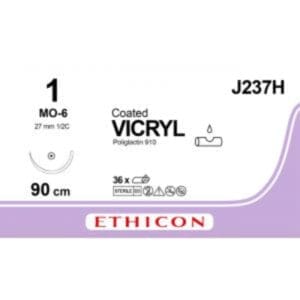 vicryl 1 90cm violet mo 6