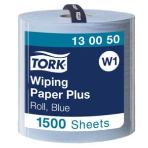 tork poetspapier giant rol blauw w1