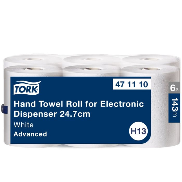 tork advanced handdoekrol h13 wit