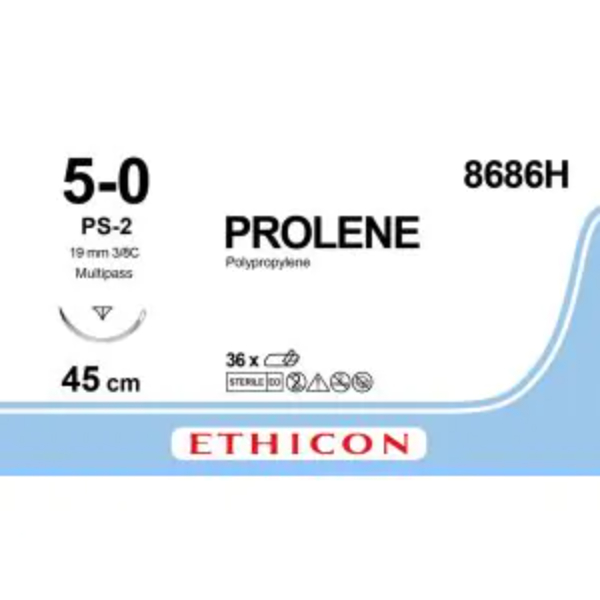 prolene hechtdraad 5 0 45cm ps 2 prime