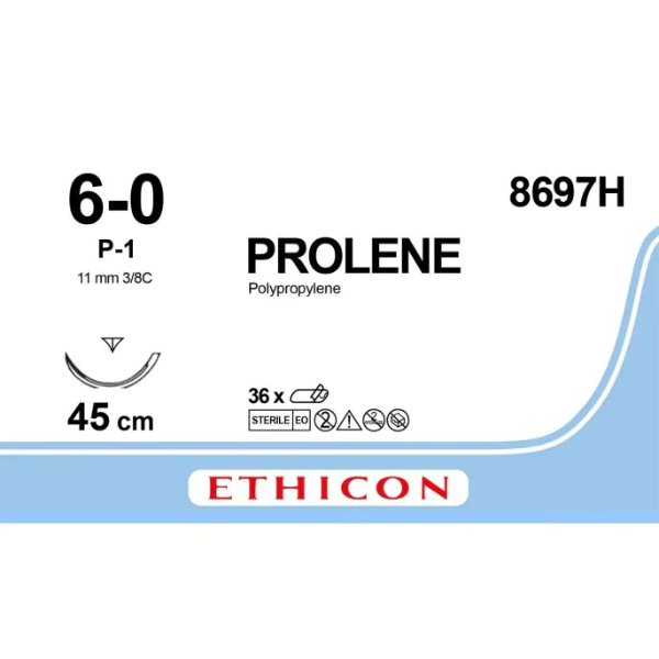 prolene 6 0 45cm blauw p 1