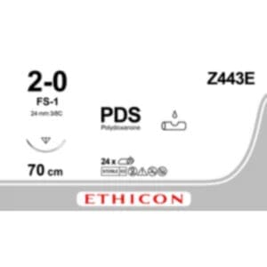 pds ii hechtdraad 2 0 70cm fs 1 naald