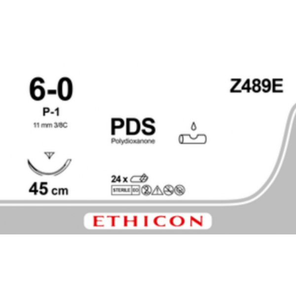 pds ii hechtdraad 6 0 45cm p 1 prime