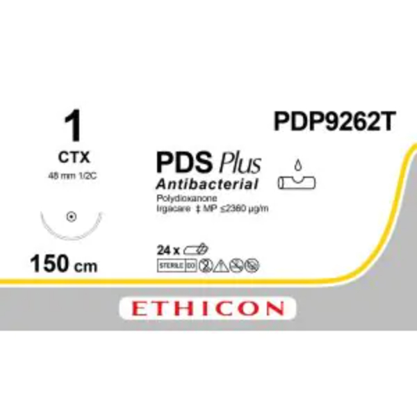 pds plus hechtdraad 1 0 150cm ctx violet