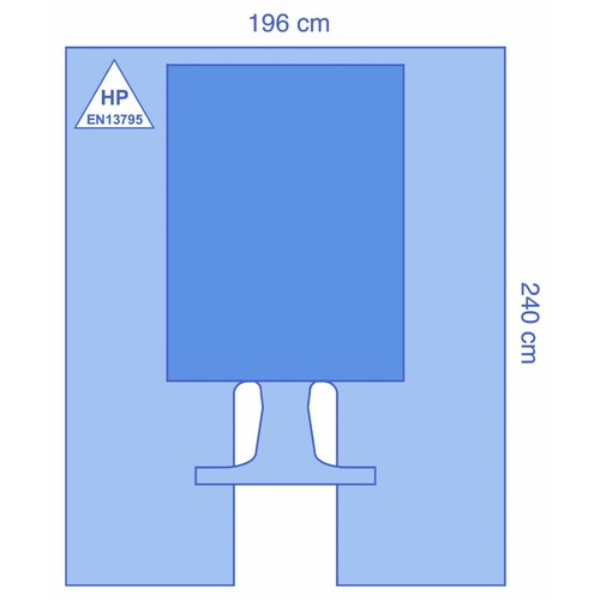 ops ultimate verstevigd lies afdeklaken 46 x94 cm 196 x 240 cm