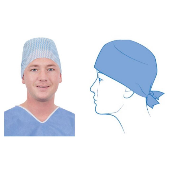 ok muts linten blauw