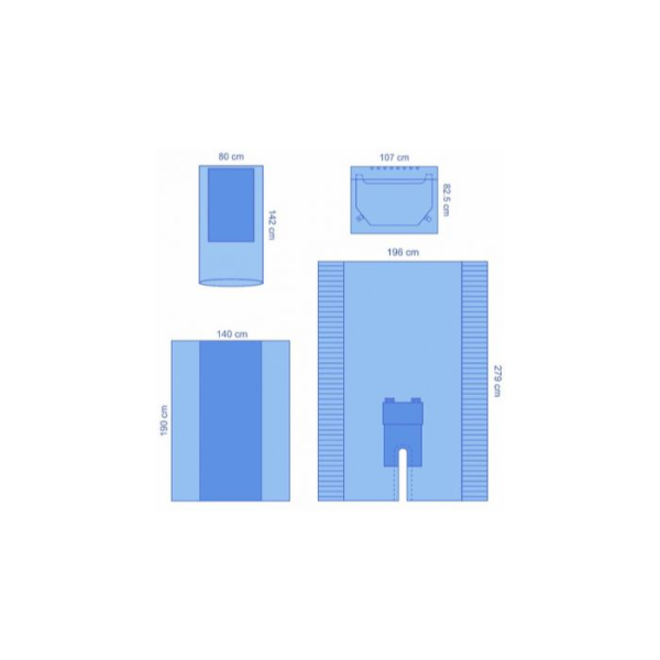 medline hoofd en halsset