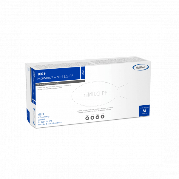 maimed nitril lg pf nitrile handschoenen