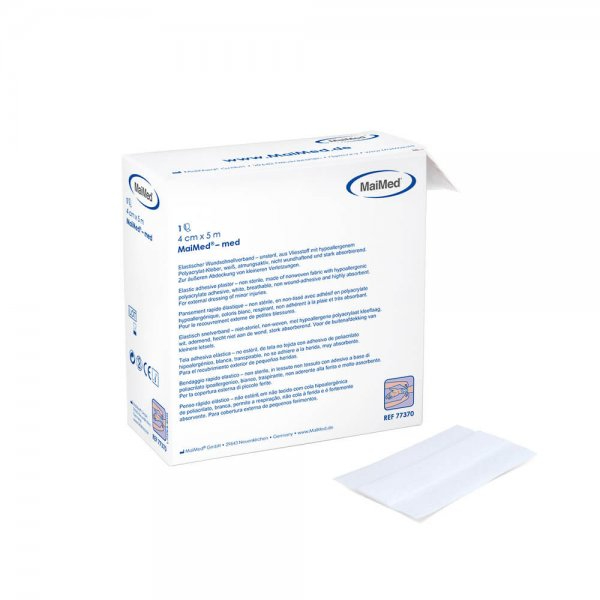 maimed med 4cm x 5m pleister wit hypoallergeen