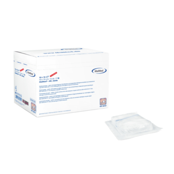 maimed hydrofiel gaaskompressen 10x10cm 16 laags steriel x ray 10x10 stuks