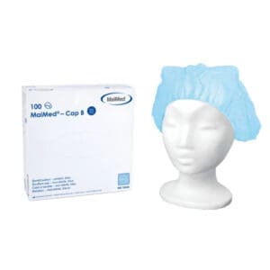 maimed cap b bouffant cap groen