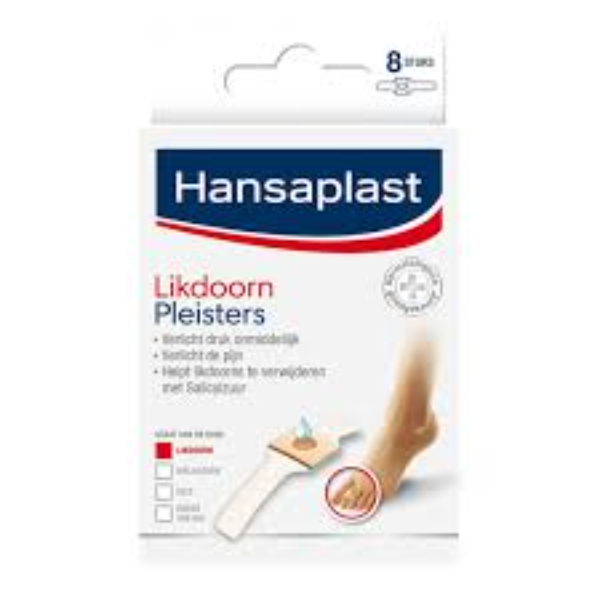 hansaplast voetverzorging likdoornpleister