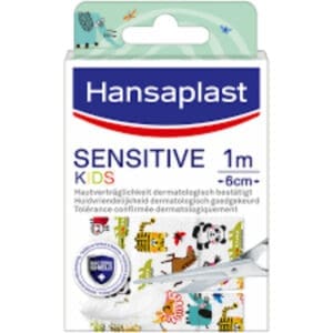 hansaplast sensitive kids 1 m x 6 cm