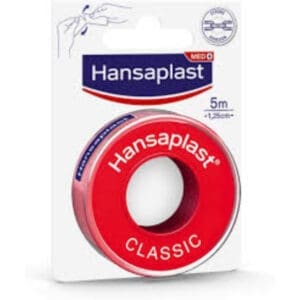 hansaplast classic hechtpleister 5 m x 125 cm