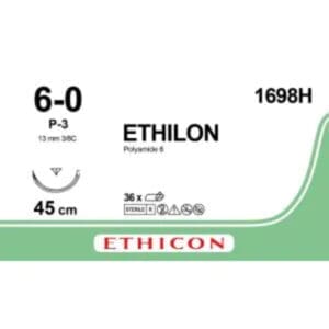 ethilon 6 0 45 cm zwart p 3 prime