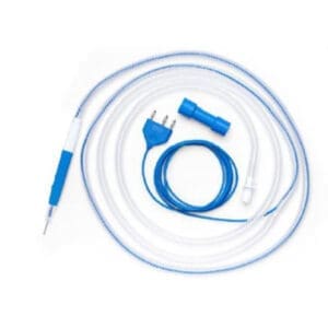 diathermiepen met rookafzuiging l 7 cm coated blade electrode