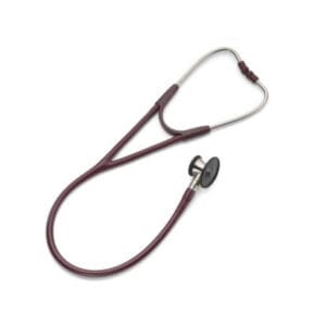 welch allyn tycos harvey elite stethoscoop 71cm burgundy
