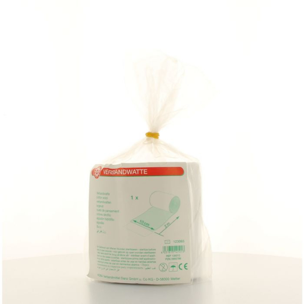 verbandwatten noba 10 cm x 2 meter per stuk