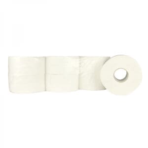 toiletpapier mini jumbo cellulose 2 laags 180 meter